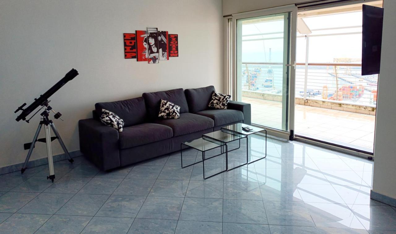Ferienwohnung Attico Con Vista Su Genova Exterior foto