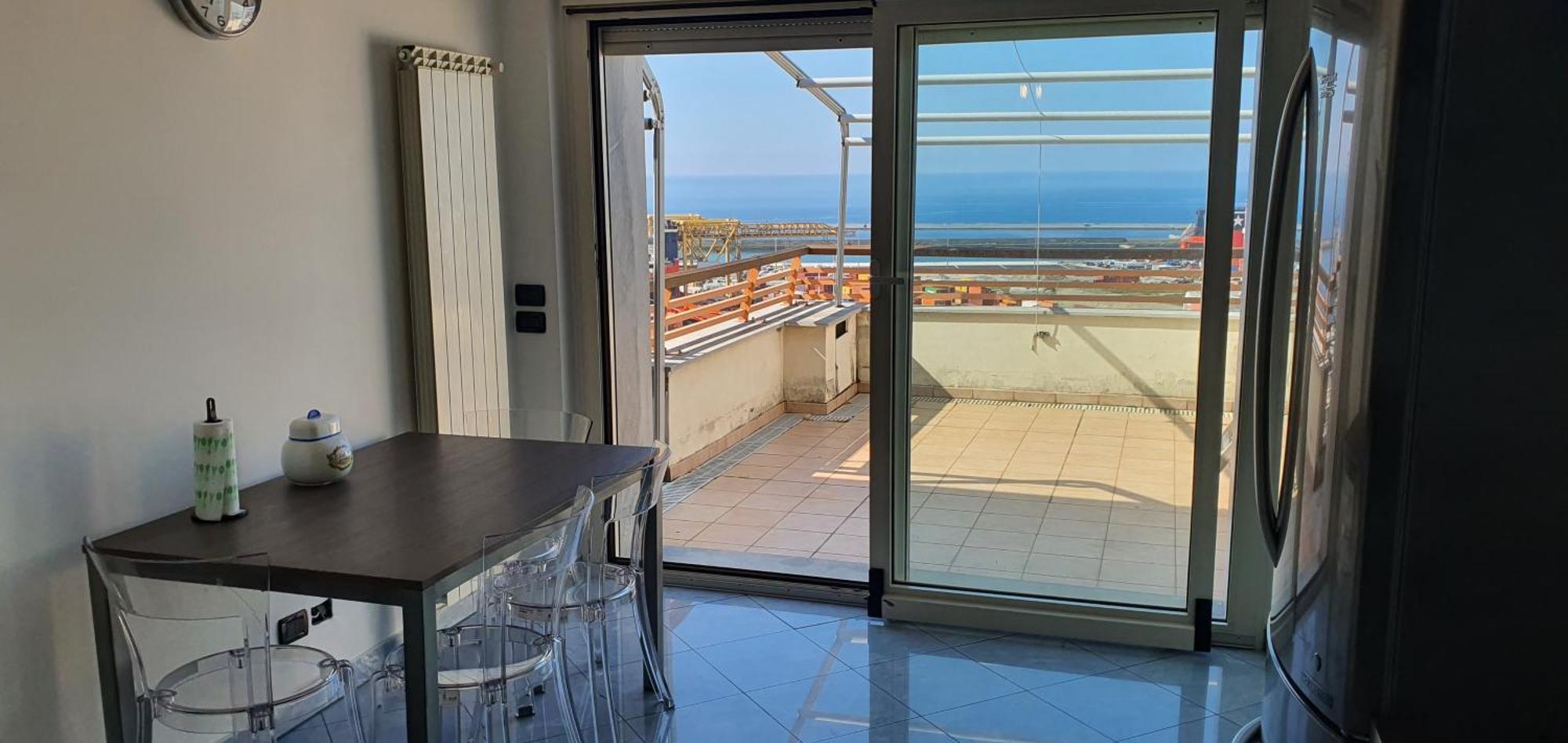 Ferienwohnung Attico Con Vista Su Genova Exterior foto
